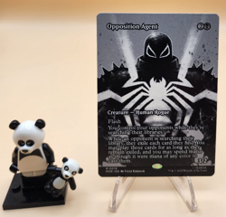 2025 Magic The Gathering Spiderman Opposition Agent #0019 Borderless Non-Foil - Image 1