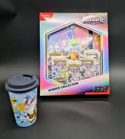 Pokemon TCG: Prismatic Evolutions Binder Collection - Pokemon Company Travel mug - Image 1