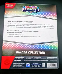Pokemon TCG: Prismatic Evolutions Binder Collection - Pokemon Company Travel mug - Image 2