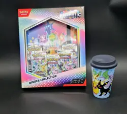 Pokemon TCG: Prismatic Evolutions Binder Collection - Pokemon Company Travel mug - Image 4