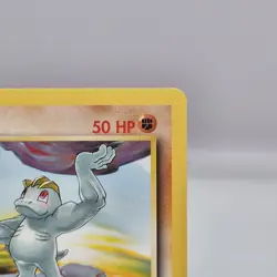 Machop - 52/102 - Base Set Common - English Pokemon Card 2000 - NM - Image 3