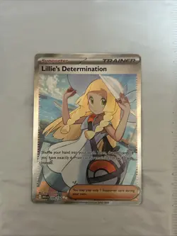 Pokemon TCG Mega Evolution Lillie’s Determination Full Art Trainer Card 169/132 - Image 2