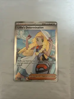 Pokemon TCG Mega Evolution Lillie’s Determination Full Art Trainer Card 169/132 - Image 3