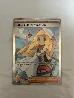 Pokemon TCG Mega Evolution Lillie’s Determination Full Art Trainer Card 169/132 - Image 4