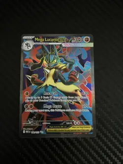 Pokemon TCG Mega Lucario EX 160/132 Ultra Rare Holo NM Mega Evolutions Full Art - Image 5