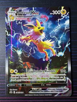 Pokemon TCG Jolteon VMAX SWSH184 Black Star Promo, Lot:#1 - Image 2