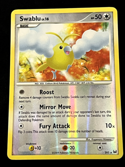 Shiny Swablu - SH5 | Pokemon Platinum | Reverse Holo | Pokemon TCG - Image 1