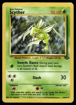 Scyther 26/64 Jungle Pokemon - Image 1