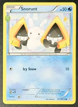 Snorunt RC7/RC32 2016 Pokemon XY Generations Radiant Collection Common - Image 1