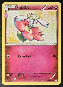 Flabebe RC17/RC32 2016 Pokemon XY Generations Radiant Collection Common - Image 1