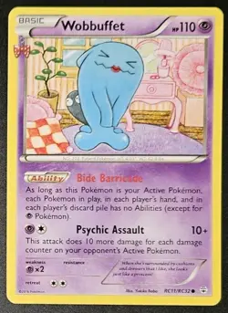 Wobbuffet RC11/RC32 2016 Pokemon XY Generations Radiant Collection Common - Image 1