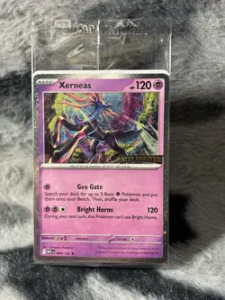 Pokemon Mega Evolution 2025 - Xerneas 2025 Bestbuy Stamped Promo NEW & Sealed - Image 1