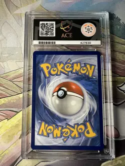 ACE 9 Pokemon Charizard EX 074 SVP Black Star Promo Paldean Fates Matching Label - Image 2