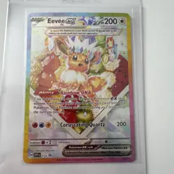 Pokemon TCG Eevee EX SVP 174 Prismatic Evolutions Super Premium Collection Promo - Image 2
