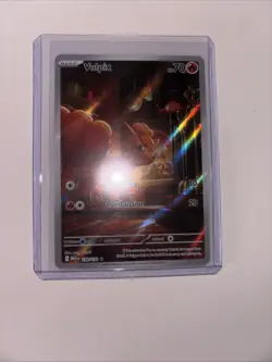 Pokemon Mega Evolution Vulpix IR 138/132 NM Pack Fresh English - In Hand - Image 1