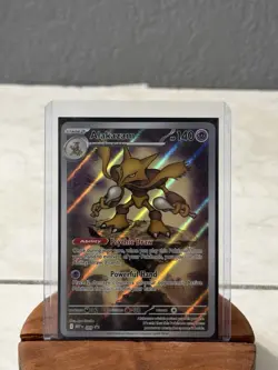 Alakazam MEP 009 Promo Mega Evolutions NM-MT In Hand Pokemon TCG - Image 1