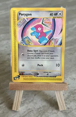 Pokemon TCG Porygon (103a) 103A/147 Aquapolis Non Have Holo - MP - Image 1
