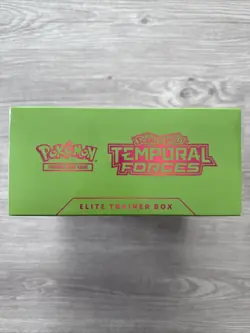 Brand new Pokemon TCG: Scarlet & Violet - Temporal Forces Elite Trainer Box - Image 2