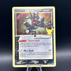 2021 Pokemon TCG 25th Anniversary Celebrations Gold Star Greninja SWSH144 SSP - Image 1