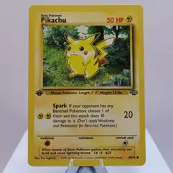 Pokemon TCG - Pikachu 60/64 Jungle Common 1st Edition WOTC 1999 - EXC - Image 2