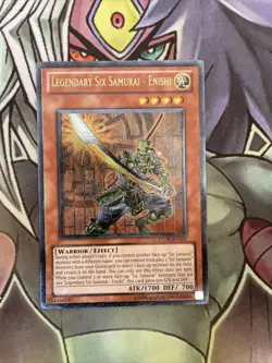 STOR-EN021 Legendary Six Samurai - Enishi Ultimate Rare UNL Edition NM Yugioh - Image 1