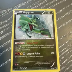 POKEMON RAYQUAZA HOLOVIEW #XY64 PROMO - RARE CARD - Image 1