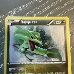 POKEMON RAYQUAZA HOLOVIEW #XY64 PROMO - RARE CARD - Image 3