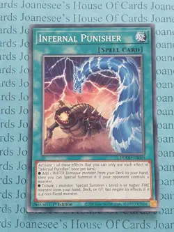 DOOD-EN069 Infernal Punisher Yu-Gi-Oh Card 1st Edition New - Image 1