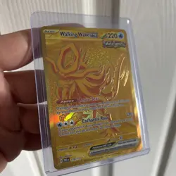Walking Wake ex 178/131 Prismatic Evolutions Hyper Rare Pokemon Card Near Mint - Image 2