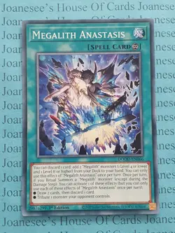 DOOD-EN066 Megalith Anastasis Yu-Gi-Oh Card 1st Edition New - Image 1