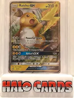 PACK FRESH Raichu GX 29/73 Shining Legends Holo Pokemon Card G - Image 1