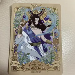 NRB08-ME-004L4 Tarot Rare Neji Temperance Naruto Kayou Card - Image 1