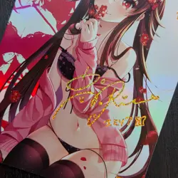 FANTASY SHRINE Genshin Impact HU TAO Sexy Lingerie Waifu Holo Gold Card ZR126 - Image 4