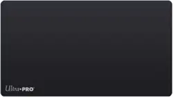 Ultra PRO Playmat for Card Games and Workstations, Solid Black, 84082 - Image 1