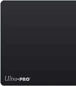 Ultra PRO Playmat for Card Games and Workstations, Solid Black, 84082 - Image 2