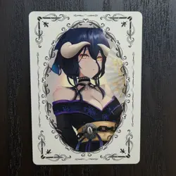 FANTASY SHRINE Overlord ALBEDO Waifu Goddess Story Holo Gold Card ZR125 - Image 5