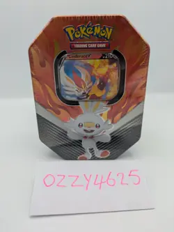 Pokemon Trading Card Game TCG - Galar Partners Collectors Tin - Cinderace V New - Image 1