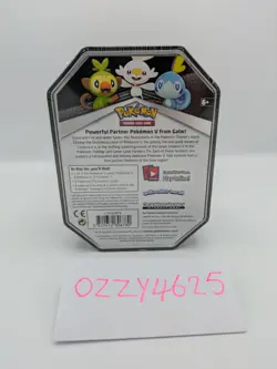Pokemon Trading Card Game TCG - Galar Partners Collectors Tin - Cinderace V New - Image 3