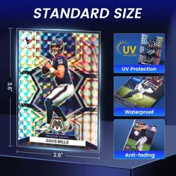 600ct Card Sleeves, Clear Penny Sleeves for Trading Cards, 600 PCS, - Image 3