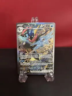 Greninja ex 132 Sv: Scarlet & Violet Promo Card Holo Pokemon BLACK STAR PROMO - Image 2
