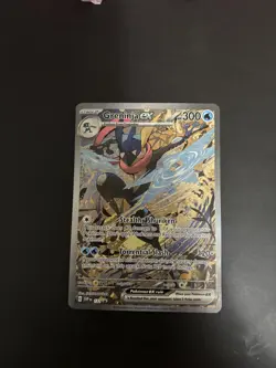 Greninja ex 132 Sv: Scarlet & Violet Promo Card Holo Pokemon BLACK STAR PROMO - Image 5