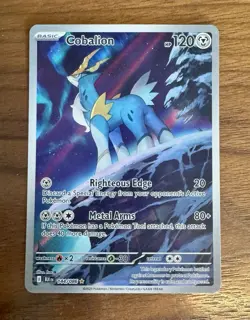 Cobalion Illustration Rare 144/086 Black Bolt - Pokemon Holofoil Rare Card - Image 2
