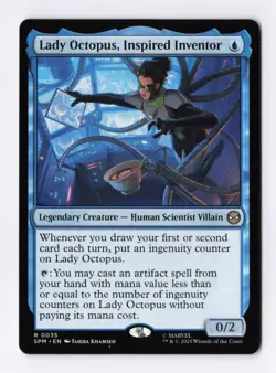 Lady Octopus, Inspired Inventor 0035 (R) MTG Marvel's Spider-Man (SPM) - Image 1