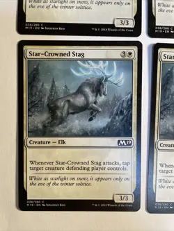 4x Mtg Core Set 2019 M19 Star-Crowned Stag NM Magic The Gathering - Image 2