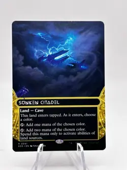 Sunken Citadel 0041 Borderless Stellar Sights Edge of Eternities EOS MTG NM - Image 1