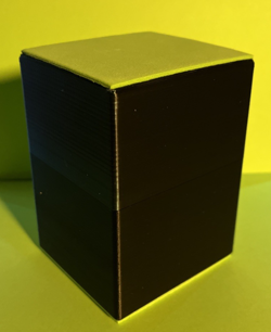 Deck Box - Holds 100+ Sleeved Cards - Emerald-Black/Celtic Theme - MTG/Pokemon - Image 3