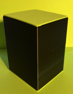 Deck Box - Holds 100+ Sleeved Cards - Emerald-Black/Celtic Theme - MTG/Pokemon - Image 4