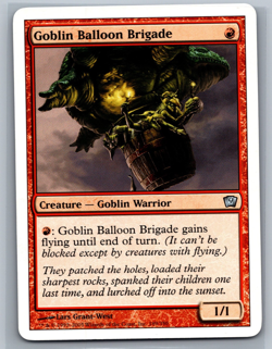 Magic MTG 9th Edition Goblin Balloon Brigade #189/350 TCG CCG Ninth - Image 1