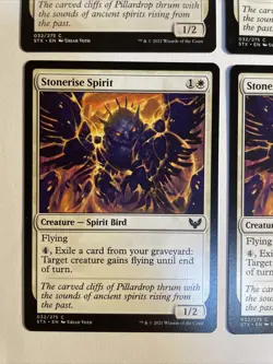 4x Mtg Strixhaven Stonerise Spirit NM/M Magic The Gathering - Image 2