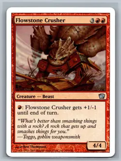 Magic The Gathering 9th Edition Flowstone Crusher #184/350 MTG TCG CCG Ninth - Image 1
